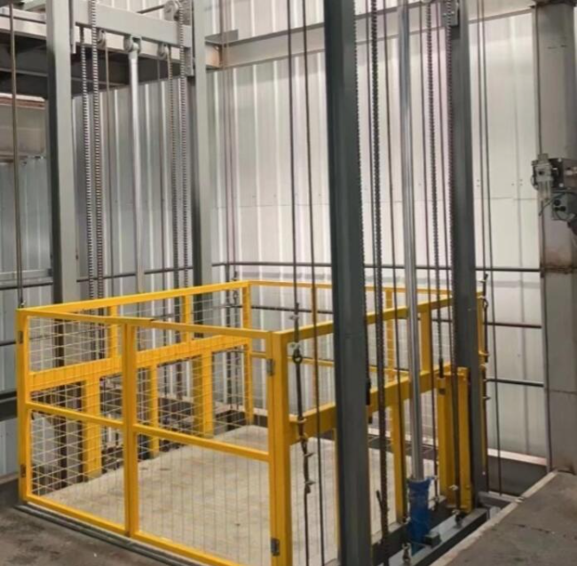 尖山导轨式升降机一般加工周期